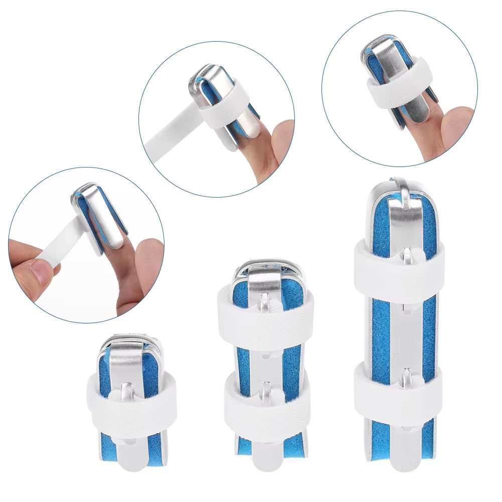 Aluminium Finger Splint Set With Three Sizes for Injury Support