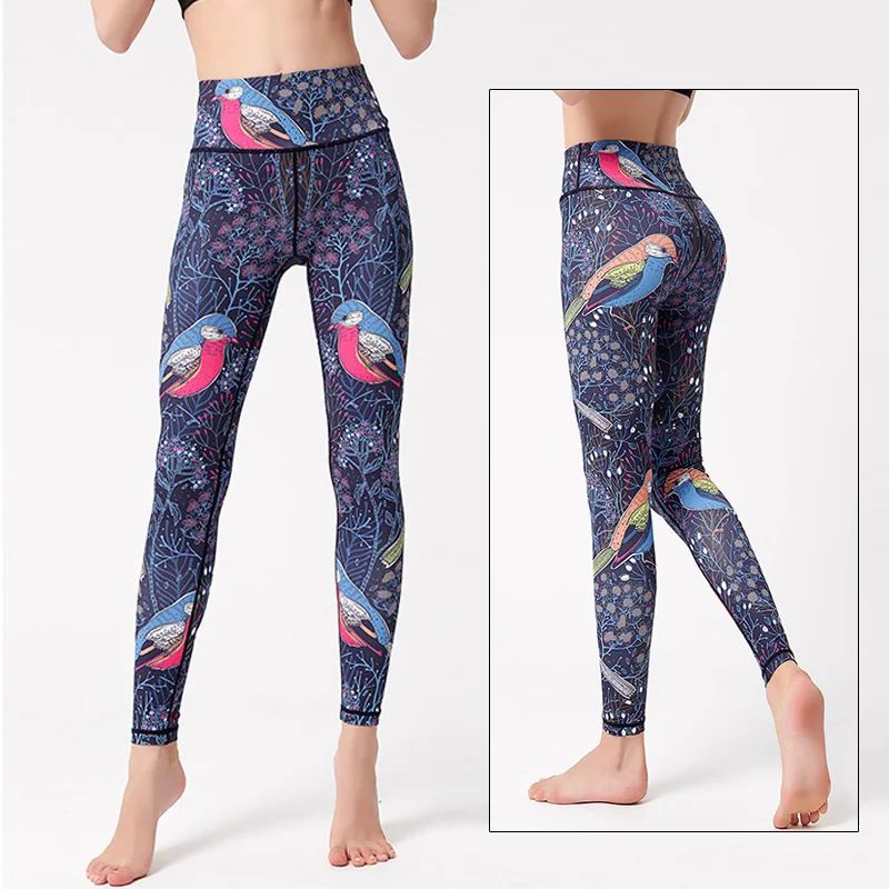 Cloud Hide Women's High-Waist 4-Way Stretch Yoga Leggings – Non-See-Through Fitness & Running Pants