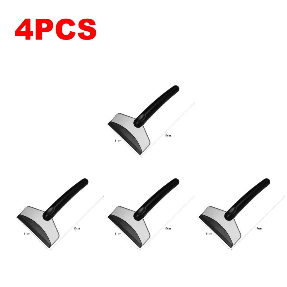 Snow Removal Scraper Stainless Steel Windshield Ice Cleaning Tool