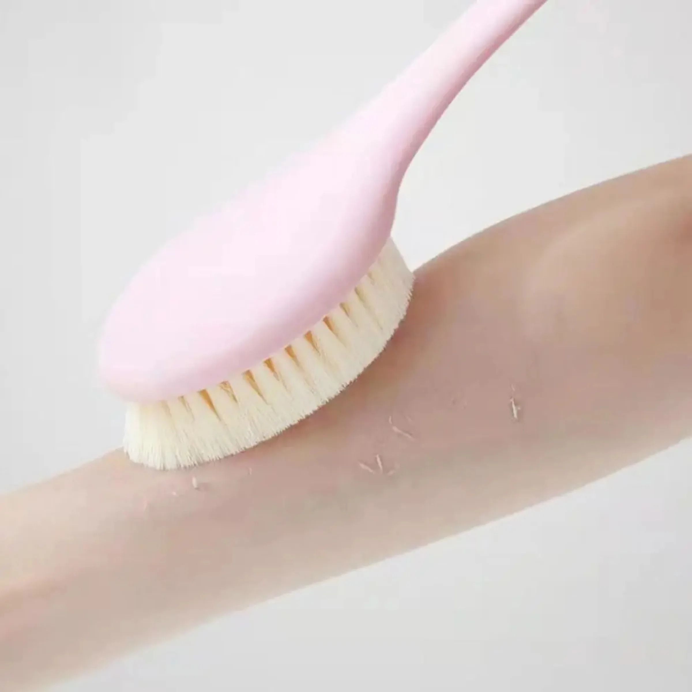 Long Handle Back Bath Brush Soft Bristle Shower Scrubber