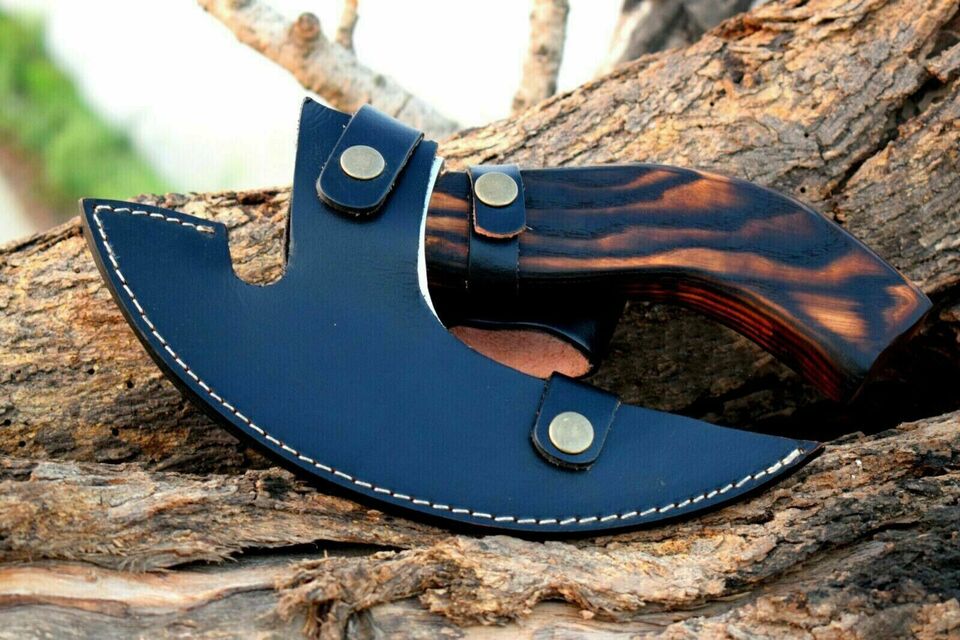 CUSTOM HANDMADE HIGH CARBON STEEL VIKING HATCHET HUNTING TACTICAL PIZZA CUT AXE