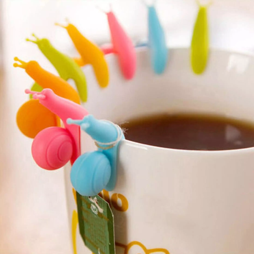Cute Snail Tea Bag Holders