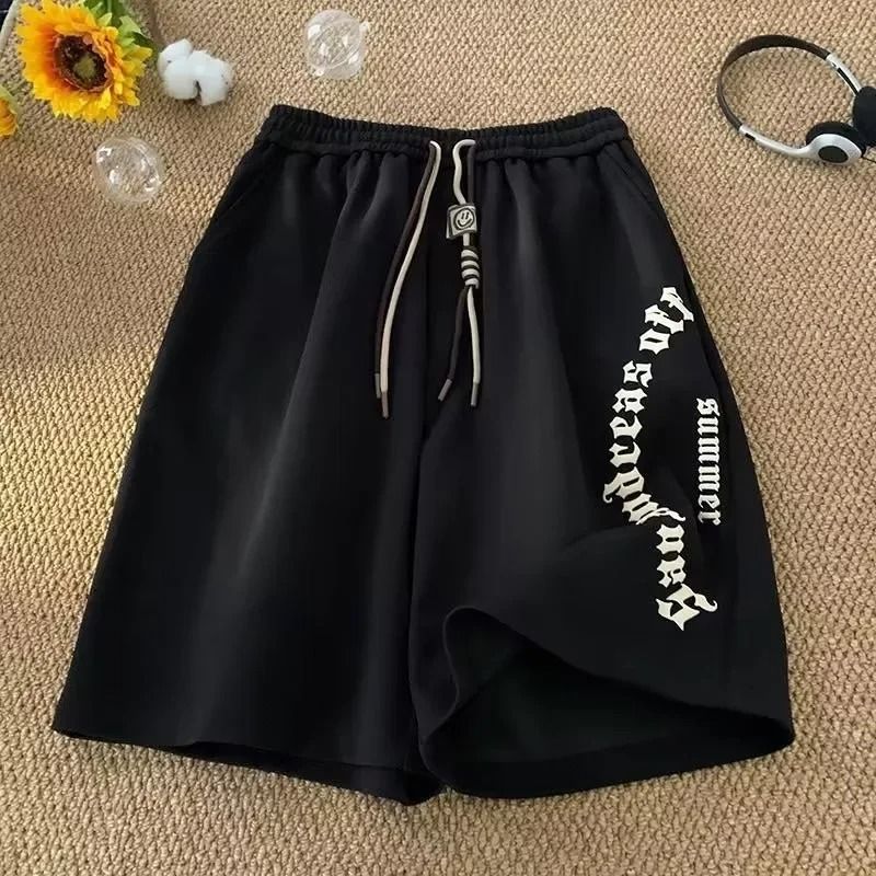 Men Shorts Casual Oversize Beach Shorts Retro Print Sports Shorts M–5XL