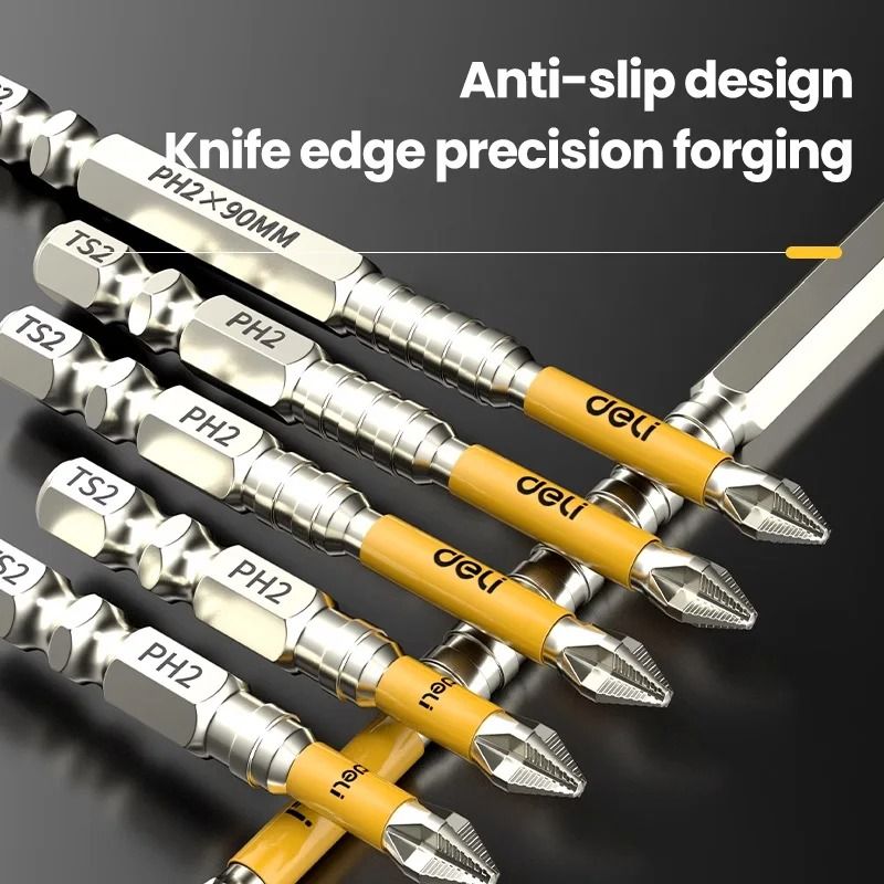 Non Slip PH2 Magnetic Batch Bit Cross Screwdriver Set
