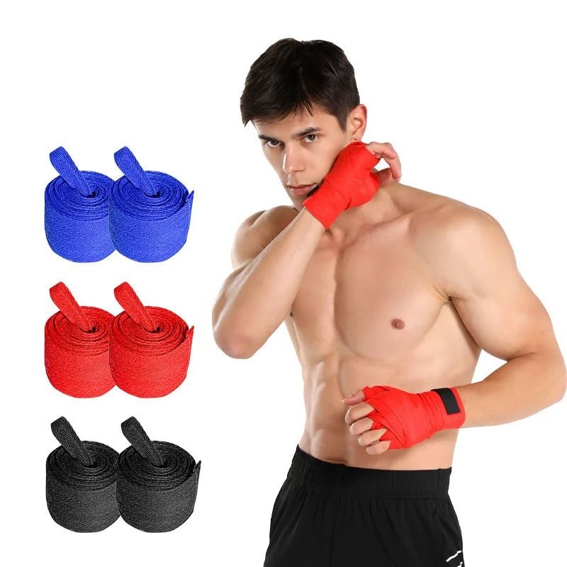 Boxing Training Bandages Cotton Hand Wraps for Sports and Martial Arts