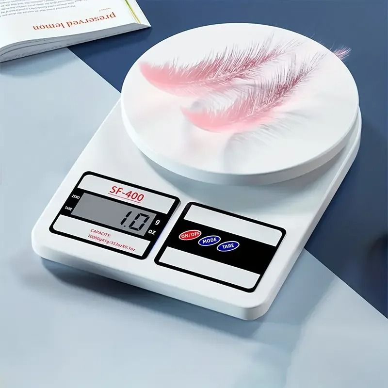 Digital Kitchen Scale 10kg 1g Precise Food Balance Electronic Scale with LCD Display