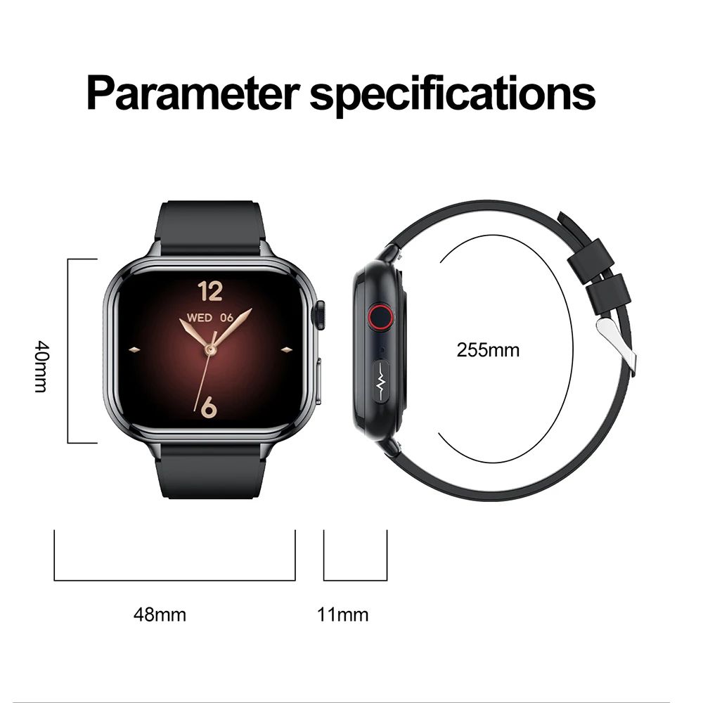 VALDUS VE31 Pro ECG Bluetooth Calling Smartwatch