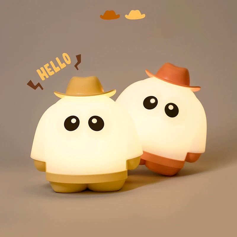 Rechargeable Cute Kerosene Desk Lamp