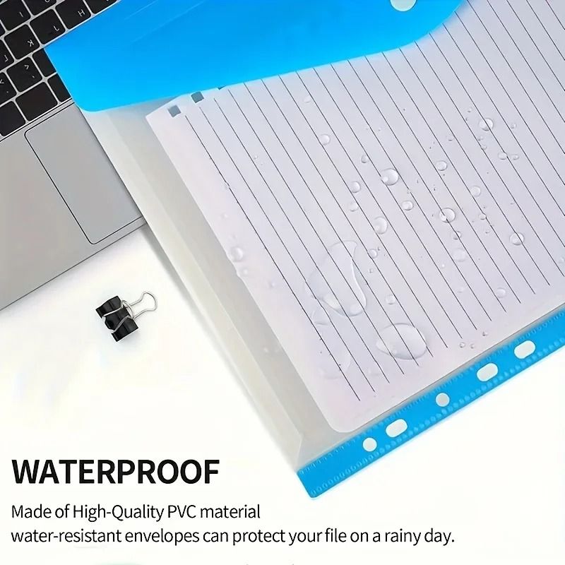 Expandable A4 Loose-Leaf Document Pockets