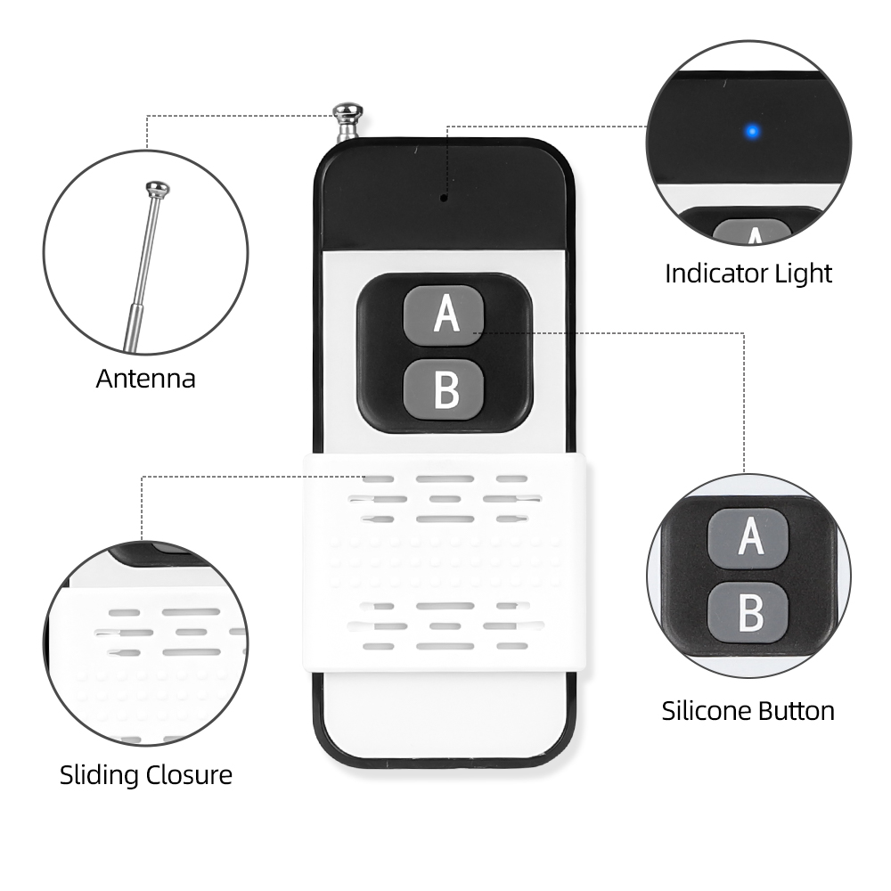 Wireless Remote Control RF Transmitter for Electric Doors