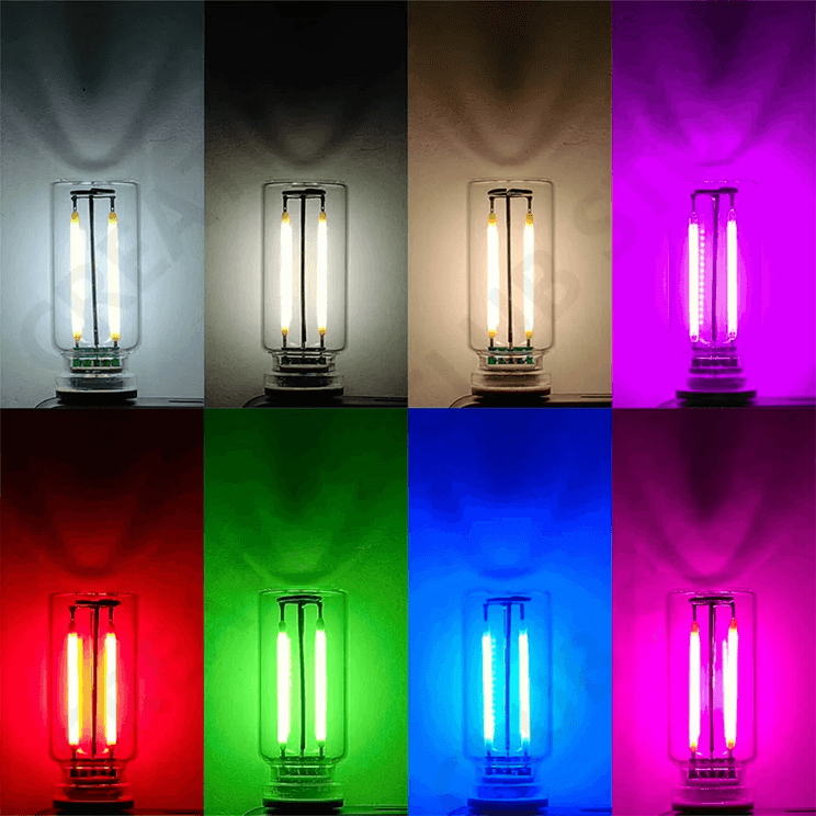 USB Touch Control LED Night Light Vintage Edison Style for Bedroom and Desk Decor