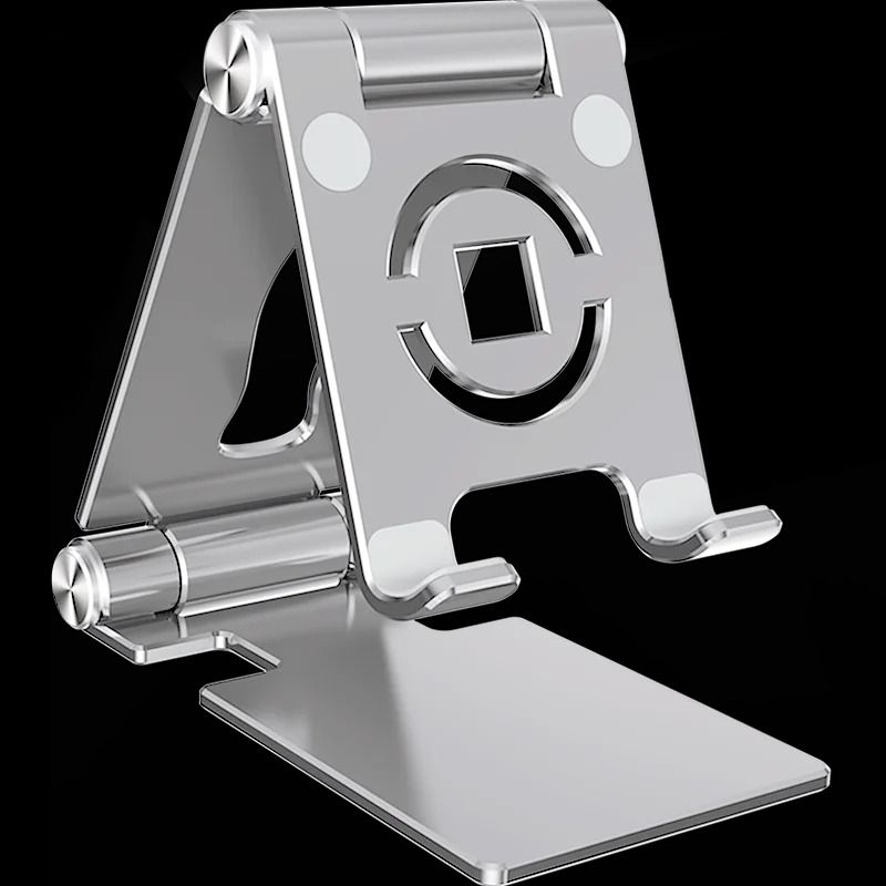 Foldable Mobile Phone and Tablet Holder 360 Degree Rotating Adjustable Stand