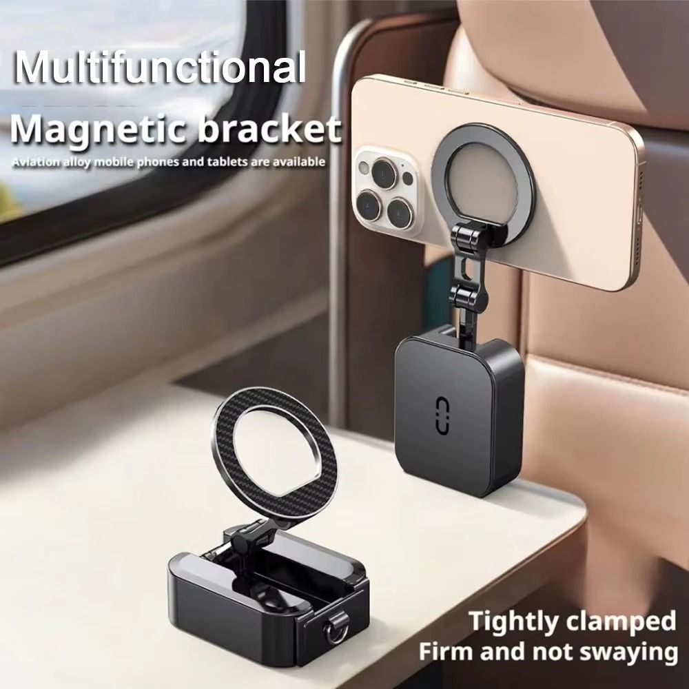Magnetic Phone Stand Mount Foldable Extendable Portable Travel Holder