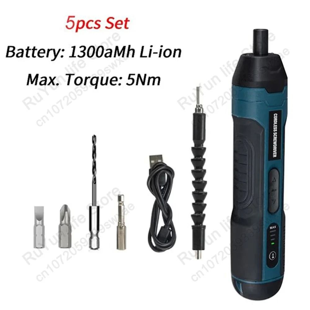 Mini Electric Screwdriver Set USB Rechargeable