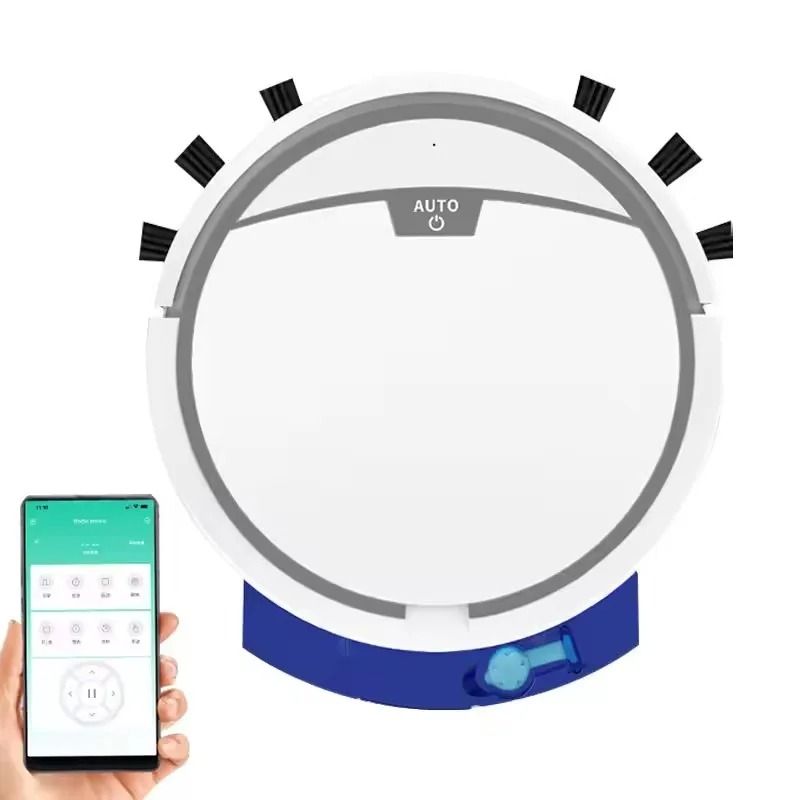 Smart Clean Robot Vacuum Cleaner App Control Wet Dry Robot Vacuum 2800Pa Suction Floor Cleaning Robot