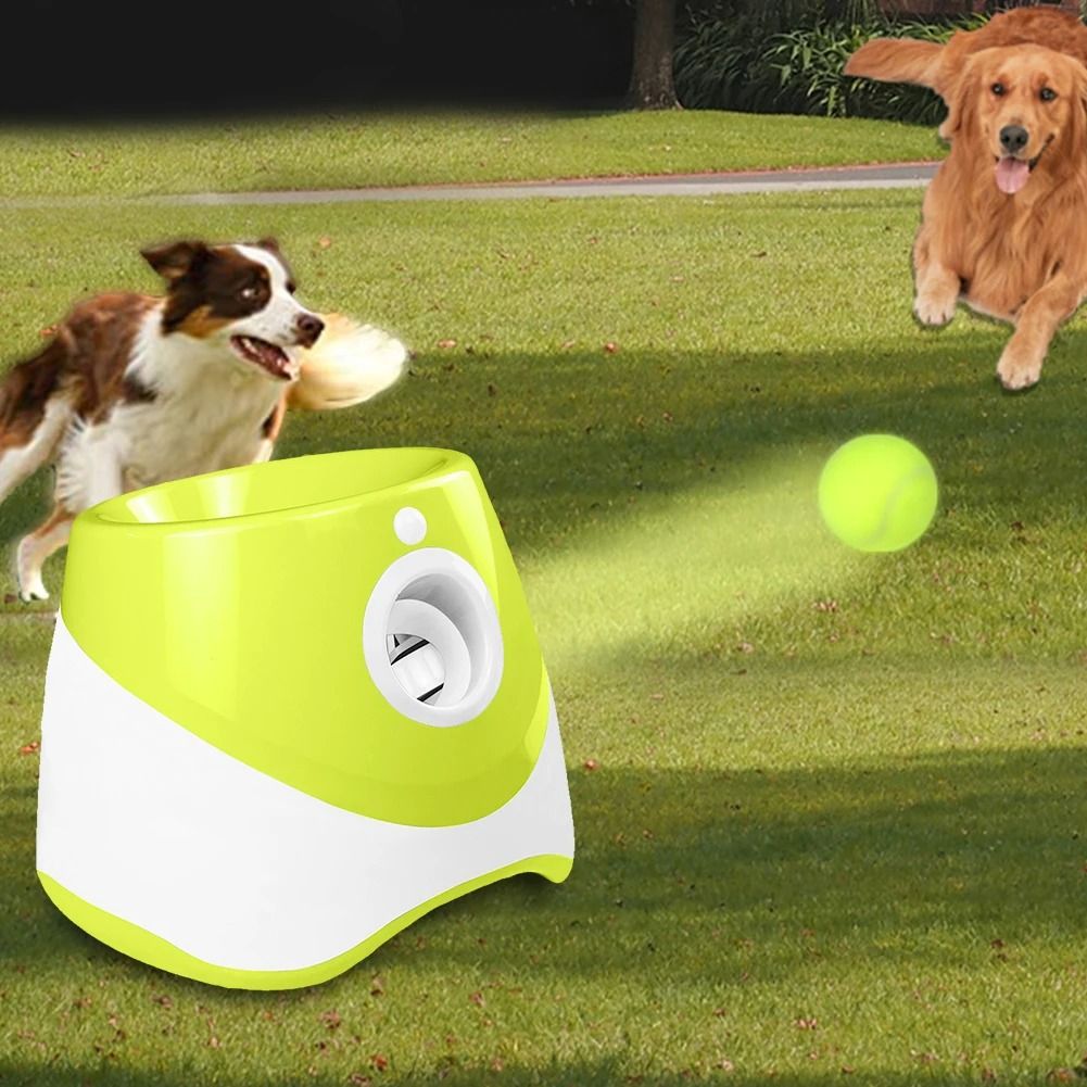 Automatic Dog Tennis Ball Launcher Rechargable