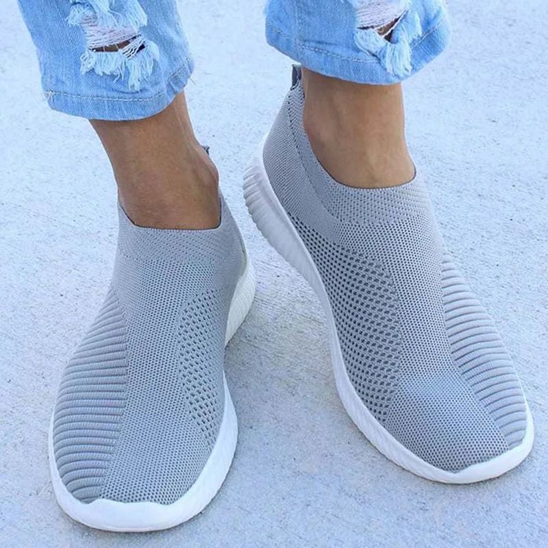 Women Slip On Sneakers Casual Lightweight Walking Shoes