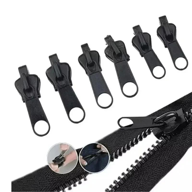 Universal Zipper Repair Kit 6 or 12 Piece Replacement Sliders