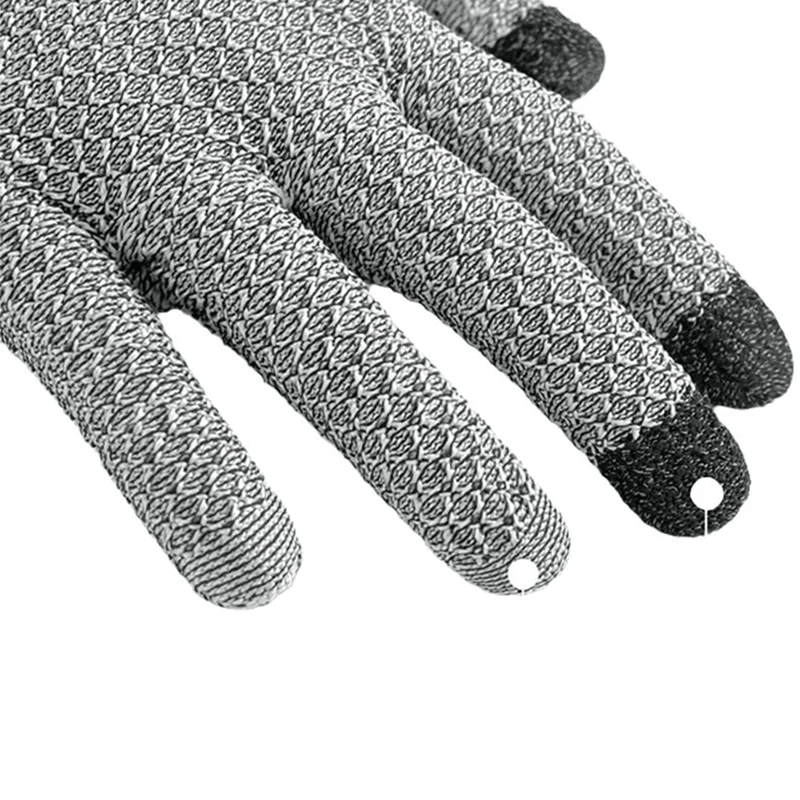 Cut-Resistant Kitchen Gloves with Touchscreen Compatibility
