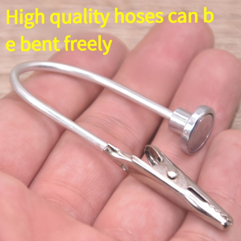 Stainless Steel Mosquito Coil Bracket, Durable Magnetic Support Frame, Multi function Ash Tray Base Incense Clip