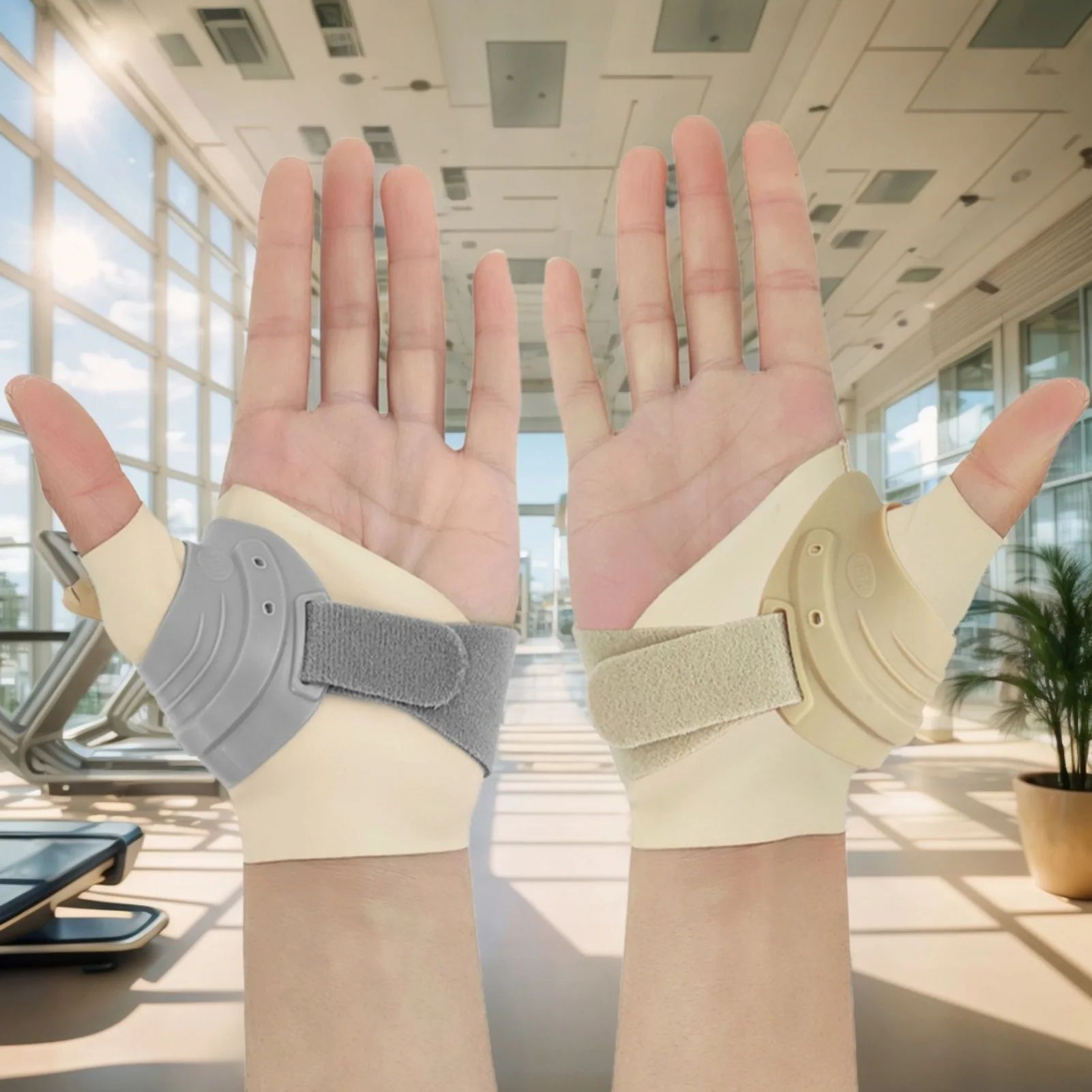 Adjustable Thumb Spica Wrist Brace for Arthritis, Carpal Tunnel & Tendonitis Pain Relief with Stable Support