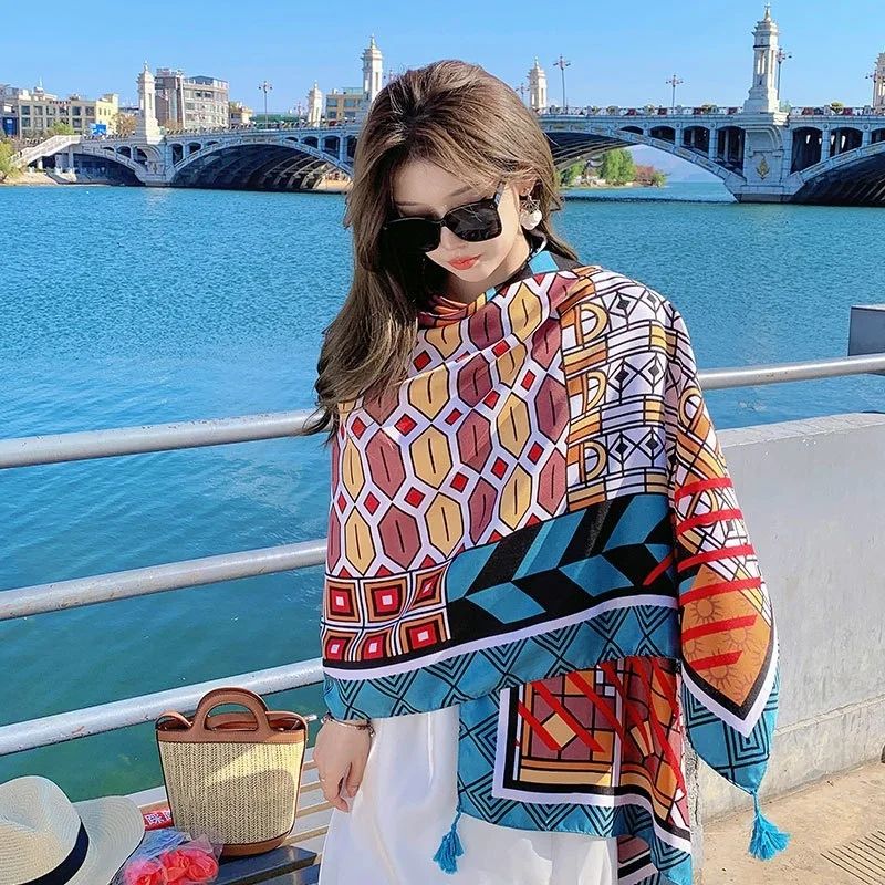 Large Beach Sarong Shawl Wrap Scarf