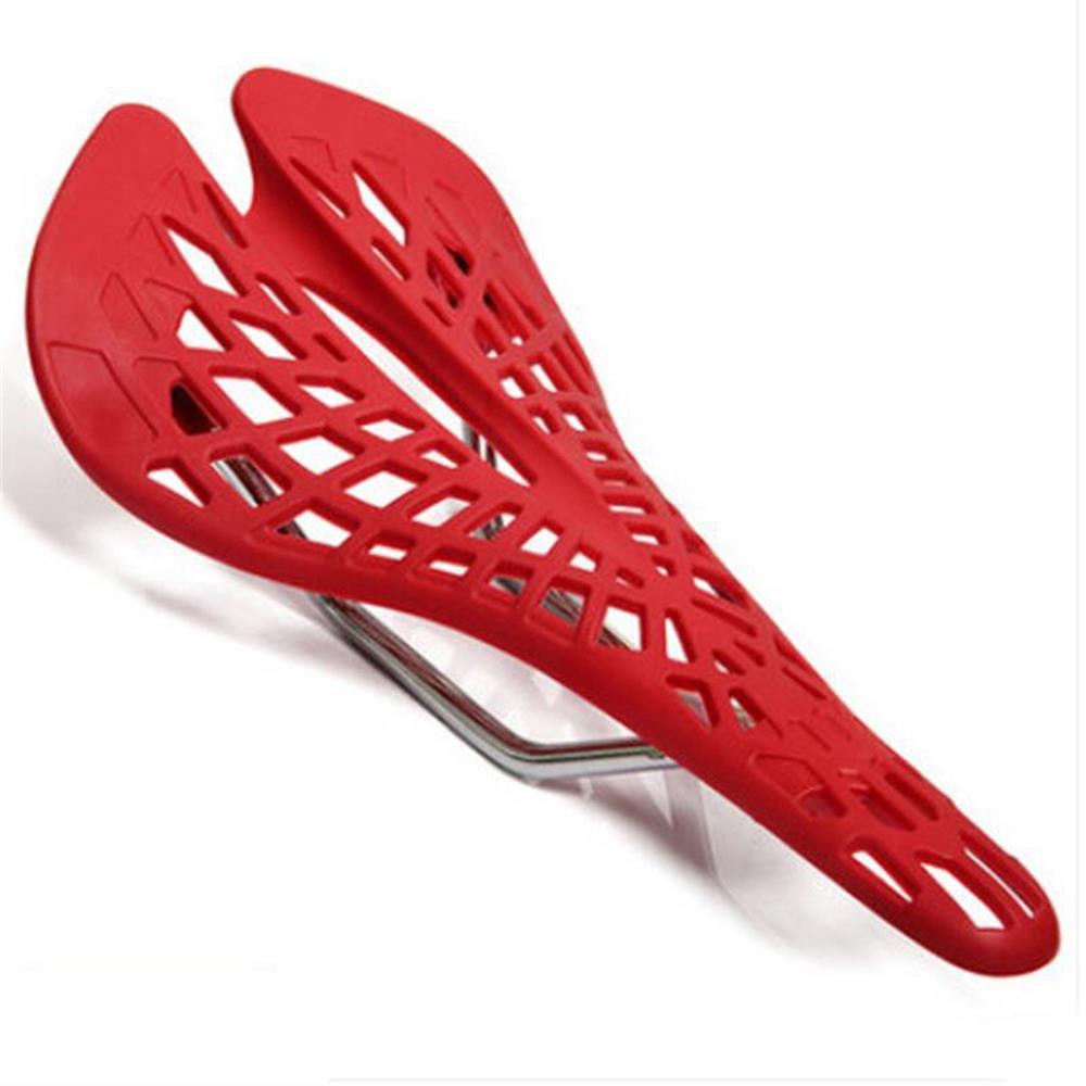 Ergonomic Spider Carbon Fiber Bicycle Saddle, MTB Road Cycling Breathable Mat