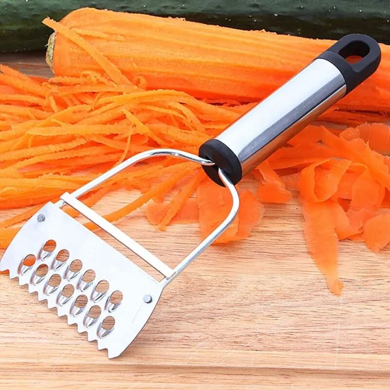 Wide-Blade Stainless Steel Vegetable Peeler