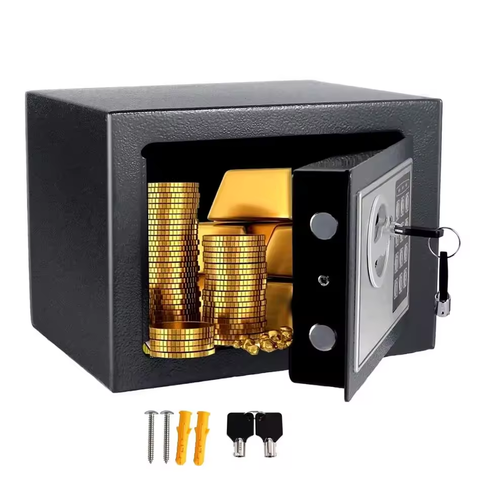 Compact Digital Keypad Safe Box Secure Your Home & Office