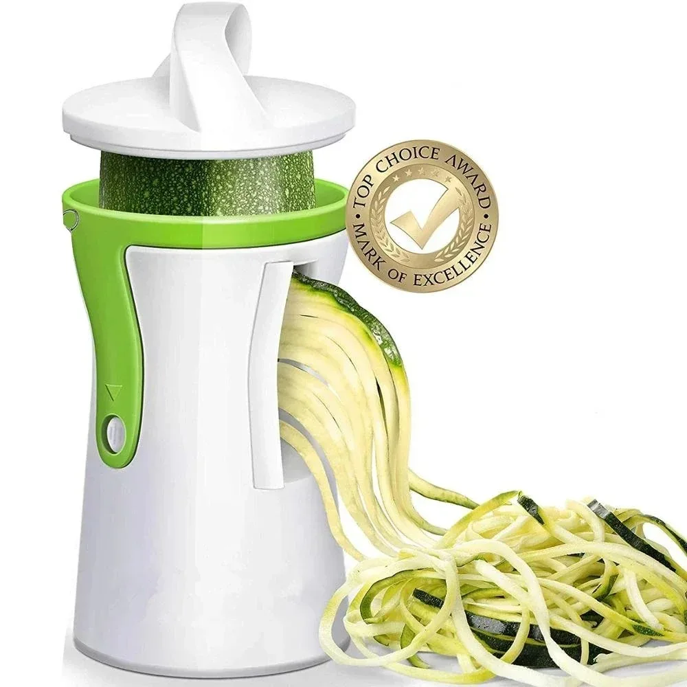Heavy Duty Spiralizer Vegetable Slicer for Zucchini Pasta & Noodles – Perfect for Healthy Meal Prep