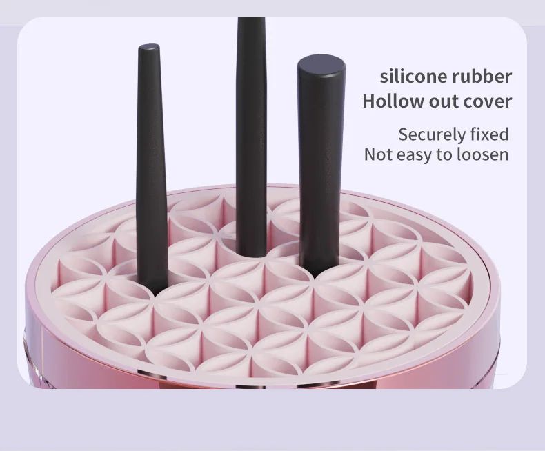 Electric Makeup Brush Cleaner with Drying Function