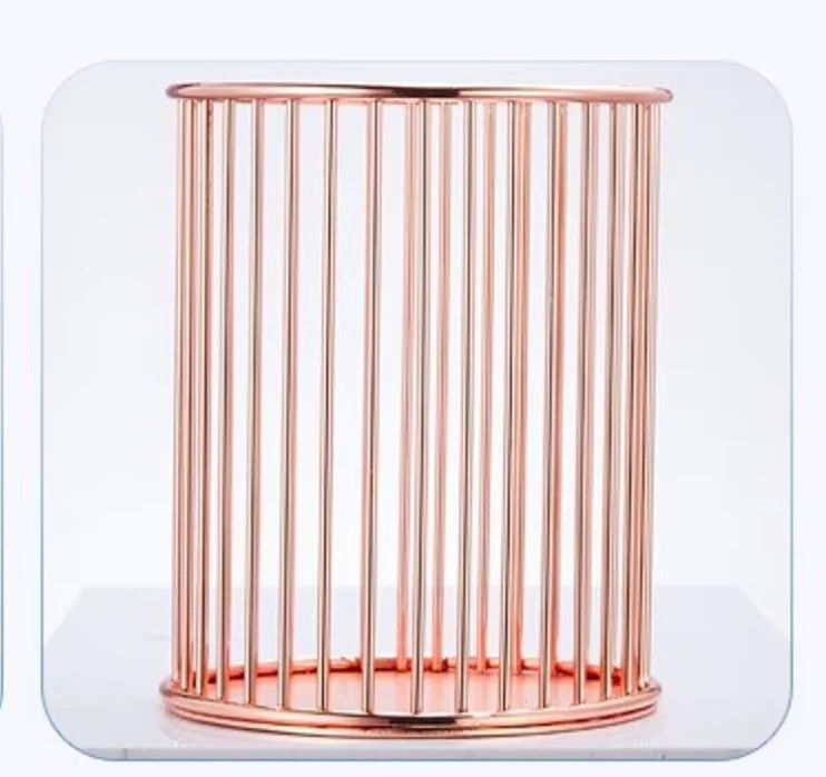 Metal High-End Desktop Pen and Stationery Holder