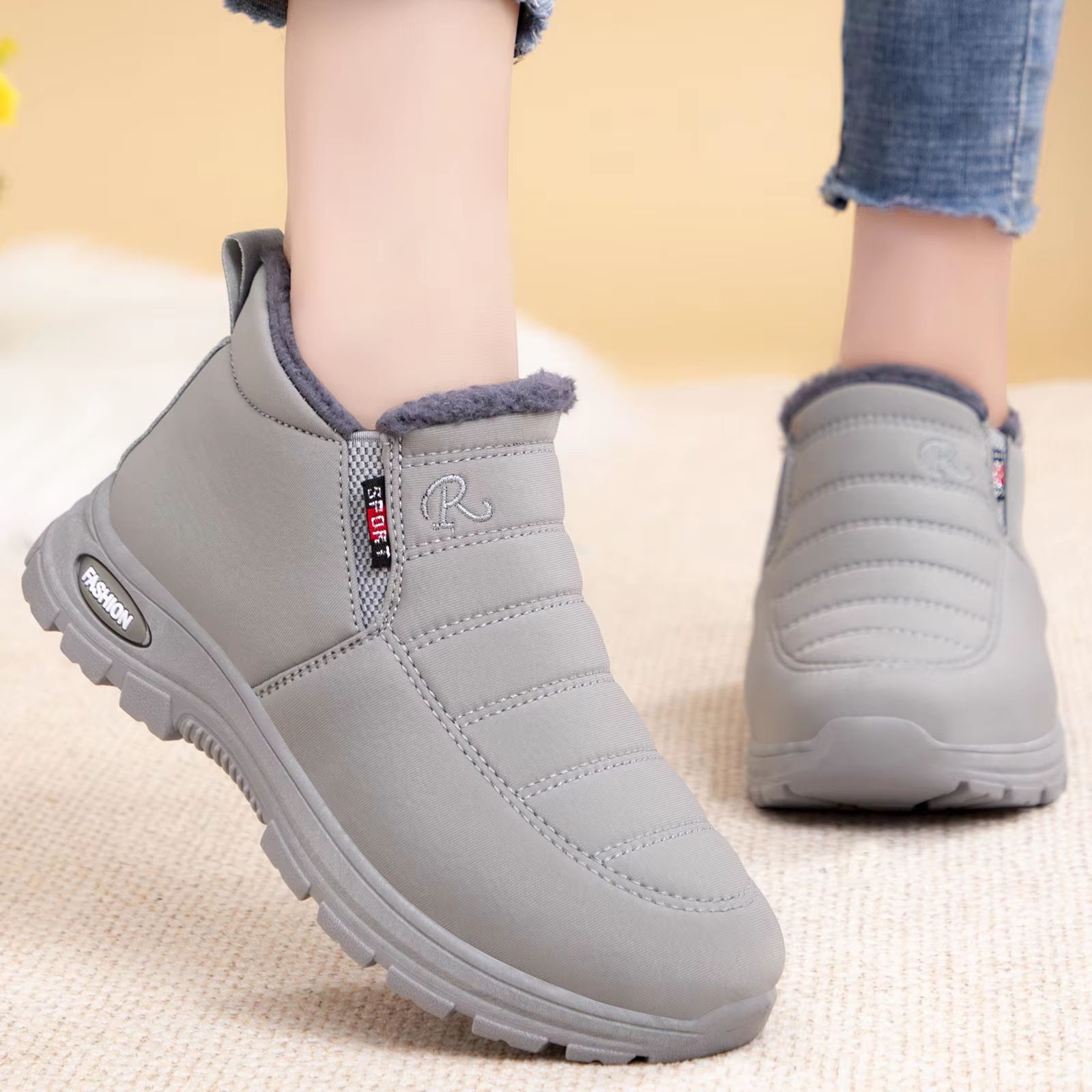 Women's High Top Fleece-Lined Winter Snow