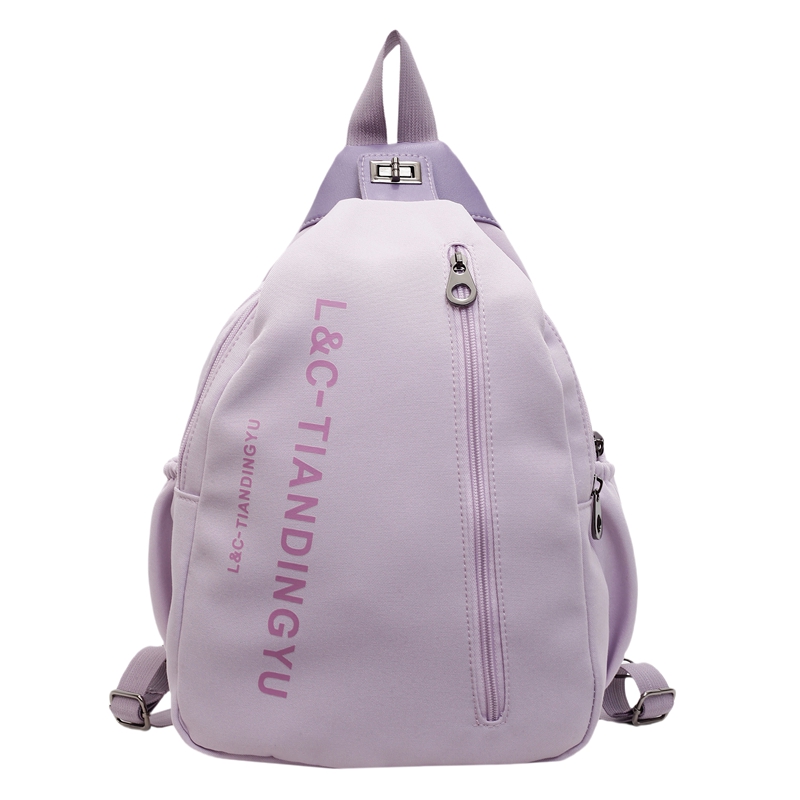 Womens Anti Theft Crossbody Sling Bag Lightweight Multi Pocket Travel Chest Backpack