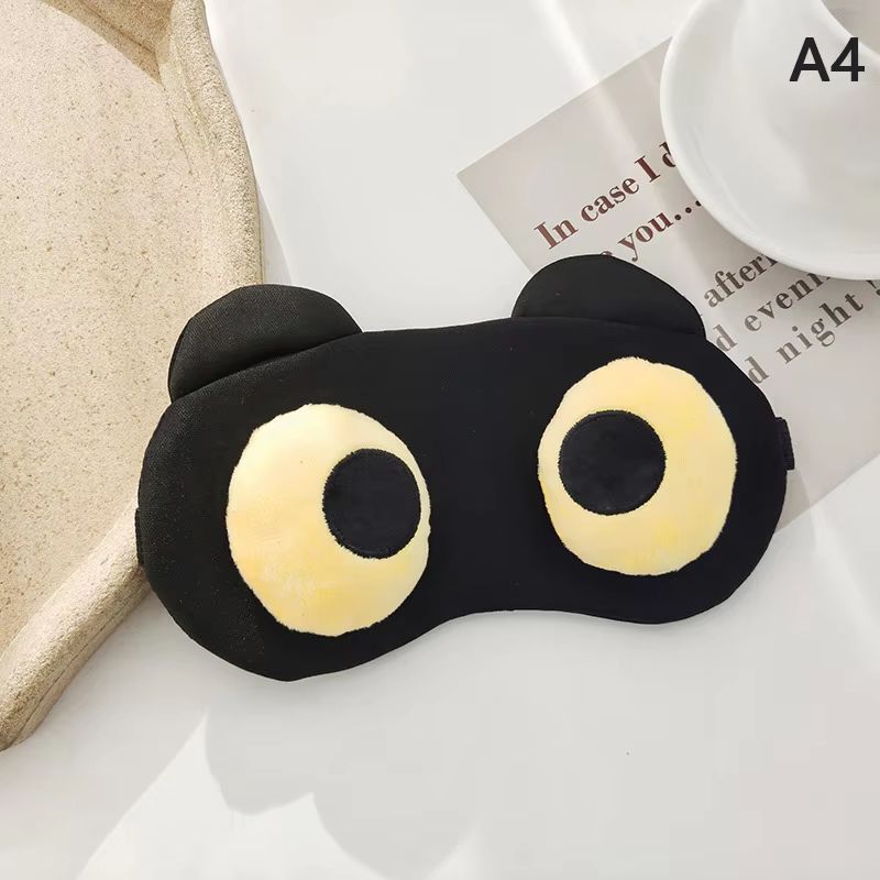 Cartoon Sleep Eye Mask – Cute Funny Anime Kids Eye Cover & Travel Blindfold