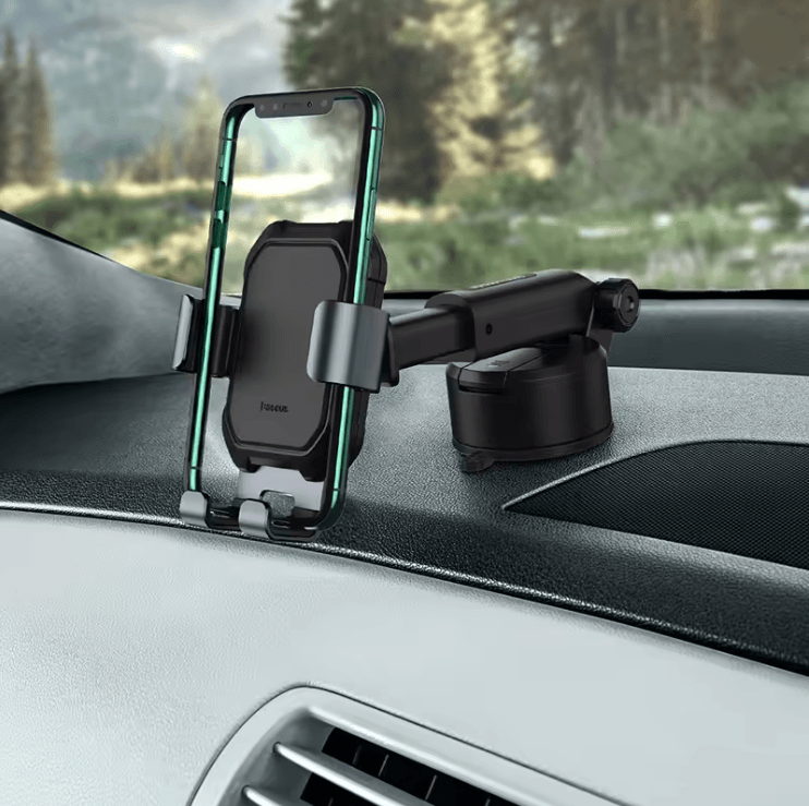 Universal Gravity Car Phone Holder with Strong Suction Cup
