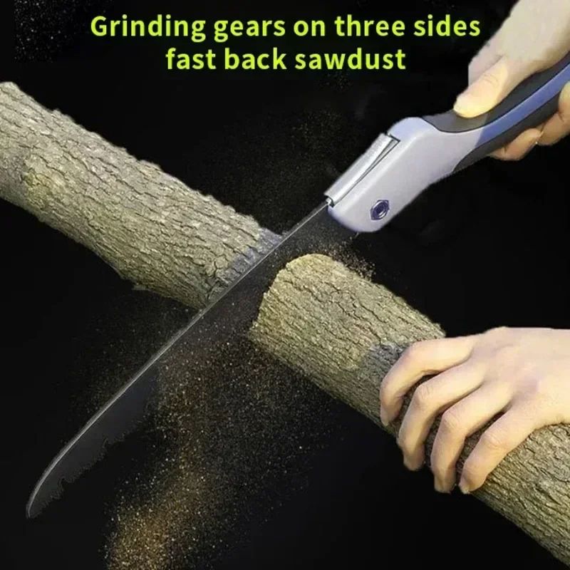 Multifunction Folding Hand Saw – Portable Outdoor Pruning & Logging Saw for Camping, Woodworking, Garden Tree Cutting