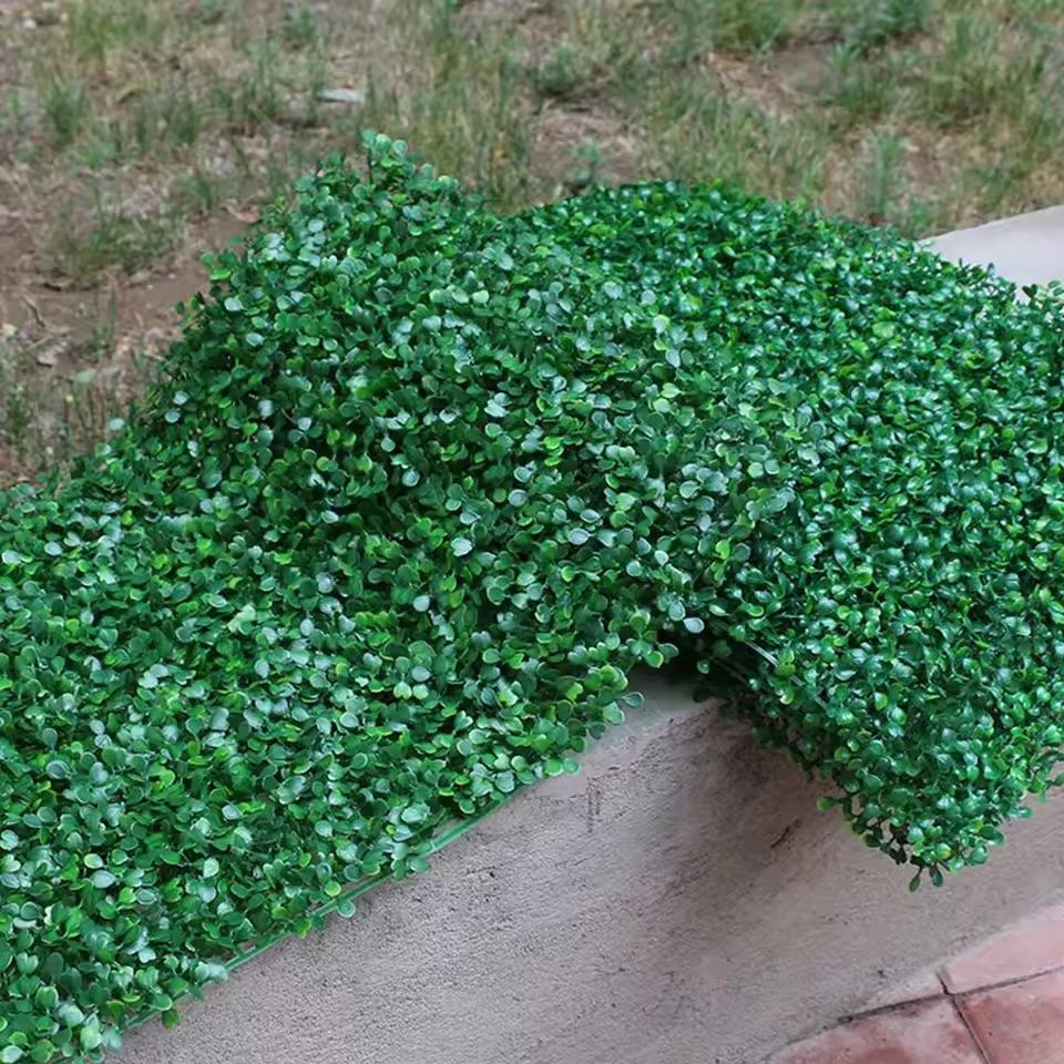 Premium Artificial Plant Wall Panel | 40x60cm Foliage Hedge & Simulated Lawn