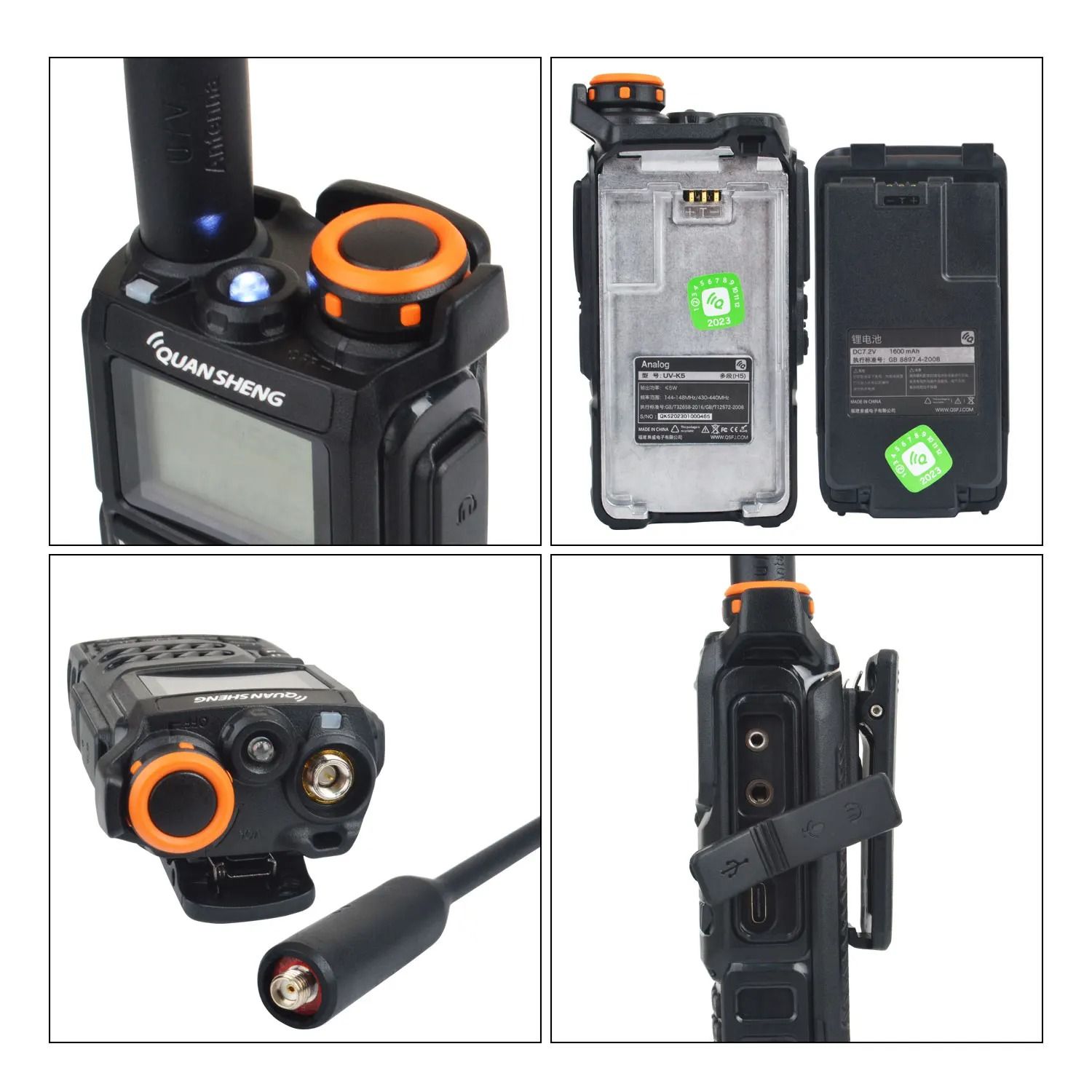 Quansheng UV-K5 Multi-Band Walkie Talkie – Professional 5W Two-Way Radio
