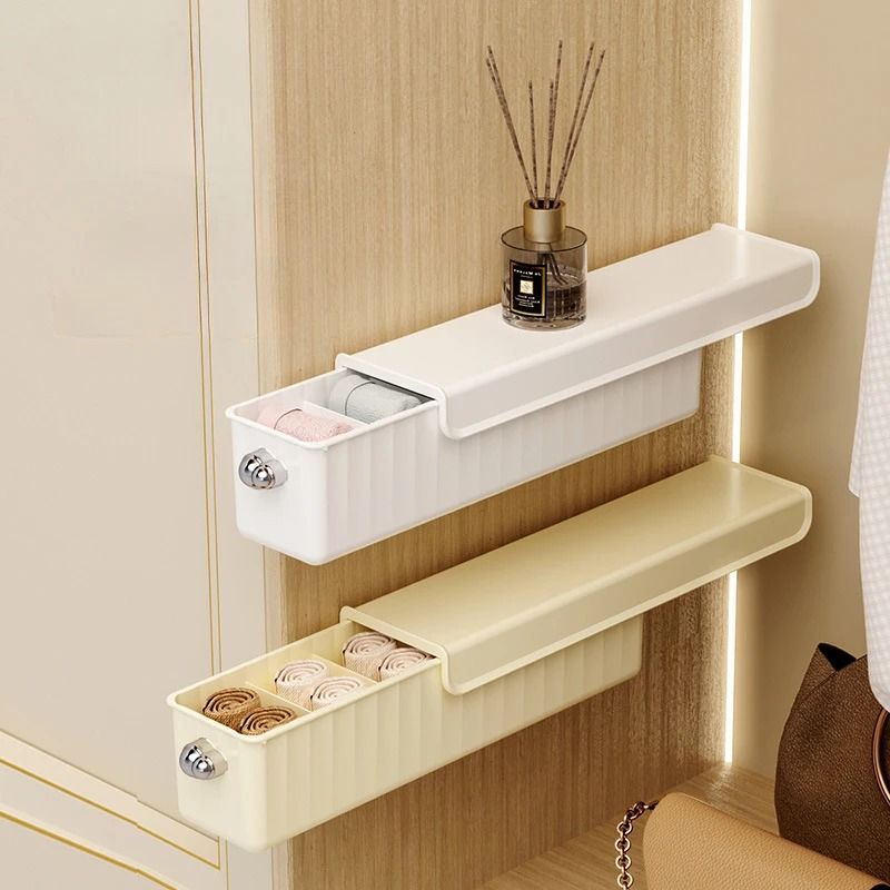 Wall Mounted Drawer Organizer for Underwear Socks and Accessories