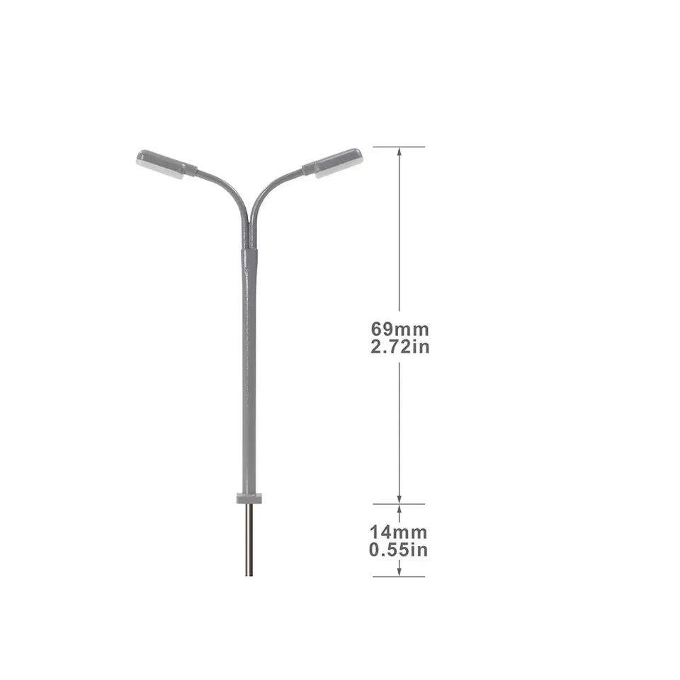 Mini LED Street Lamp Model Set