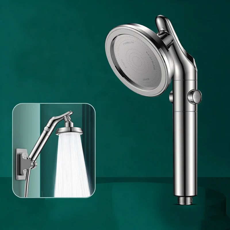 Dual Shower Head Set Handheld and Overhead High Pressure Shower Head