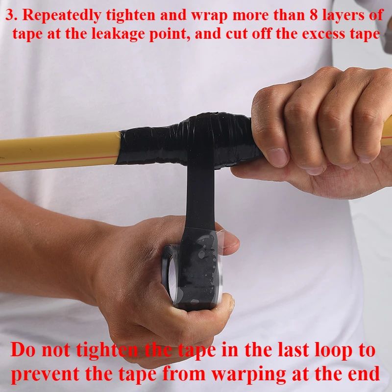 Super Strong Waterproof Silicone Repair Tape Leak Seal Insulating Duct Tape
