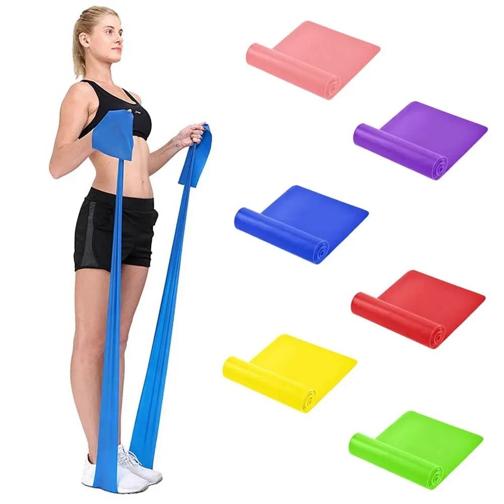 Resistance Bands for Workout Exercise Stretch Training Pilates Home Gym