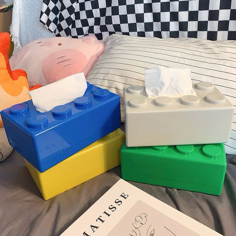 Creative Building Block Tissue Box Holder