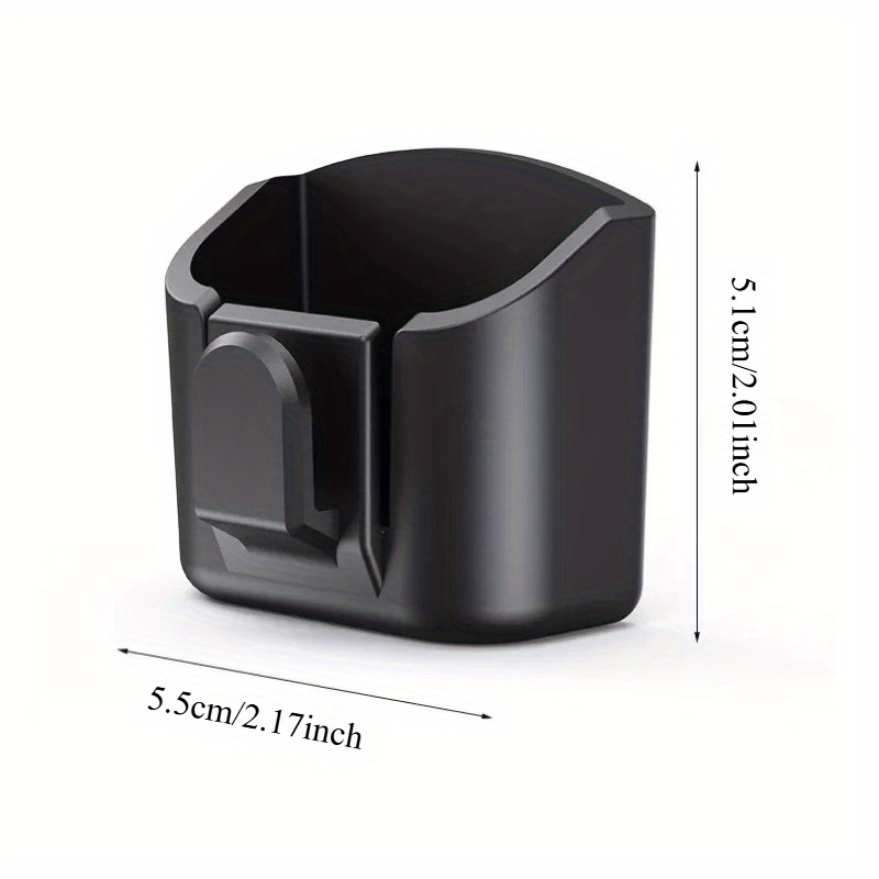 Universal Car Key Holder Clip, Auto Interior Storage Box, Anti-Slip Dashboard Organizer, Adhesive Mount For Card Key Rac