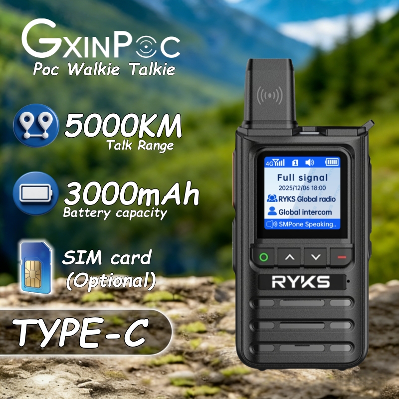 Global POC Satellite Walkie Talkie Range