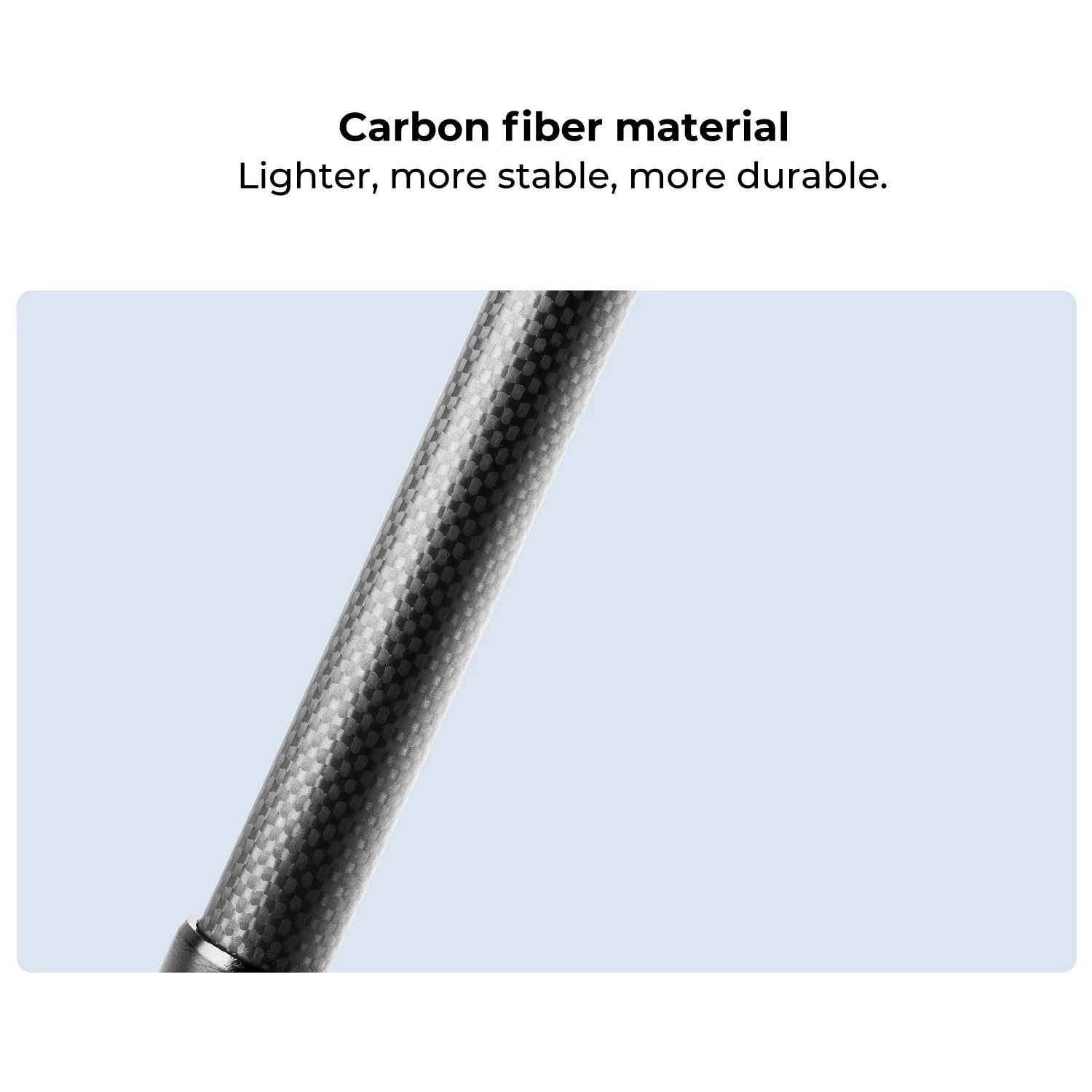K and F Concept Carbon Fiber Travel Camera Tripod 60 Inch with 360 Ball Head