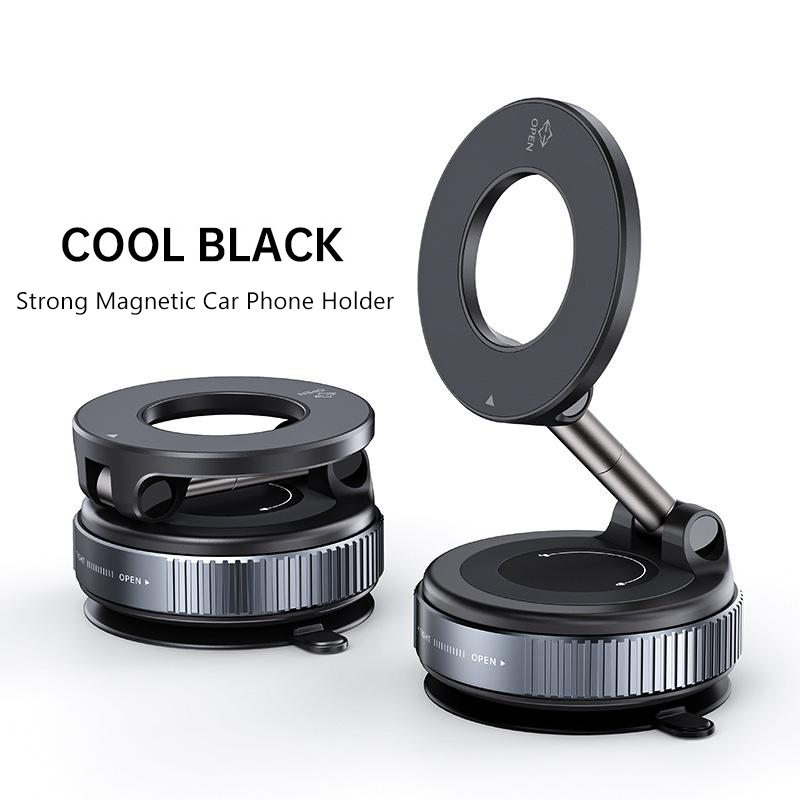 Multi-Angle Vacuum Magnet Bracket, Foldable Car Navigation Holder, Strong Magnetic Upgrade Version