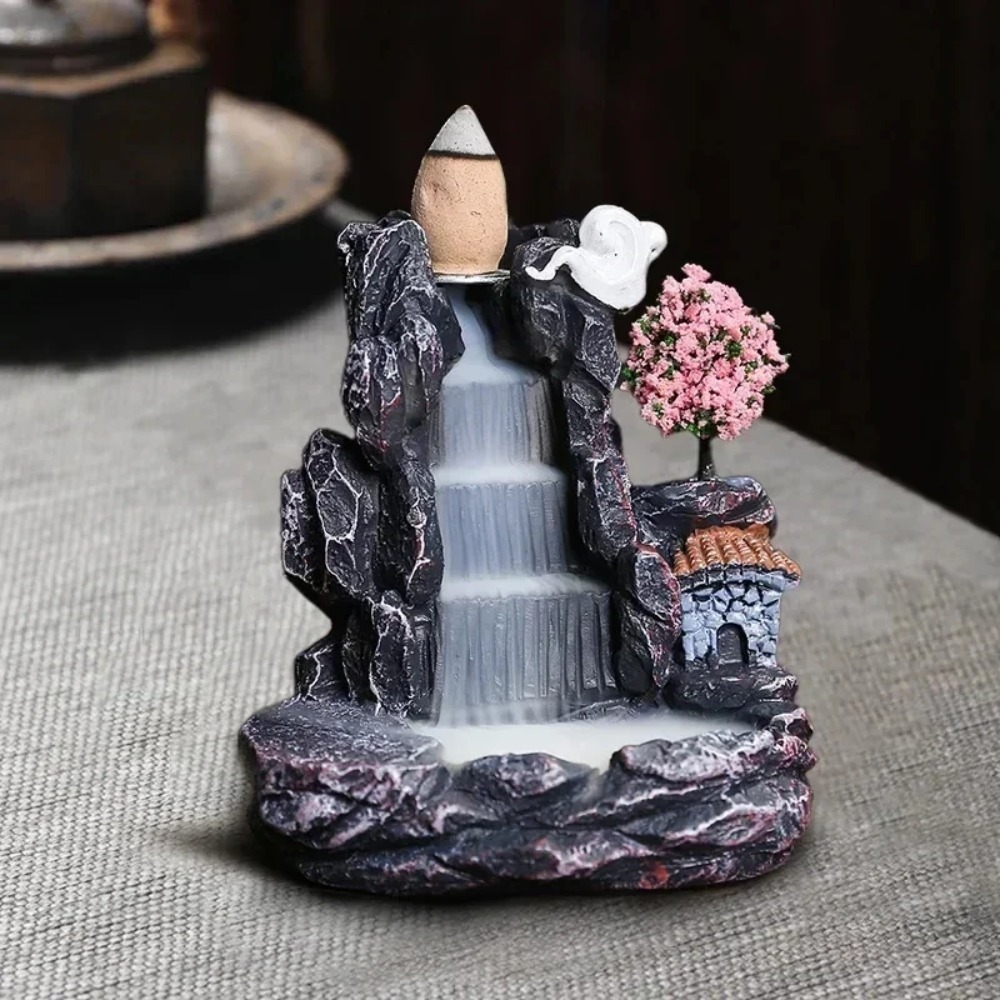 Droplet-Shaped Aromatherapy Burner, Recirculating Aromatherapy Container, Herbal Therapy Decoration Item